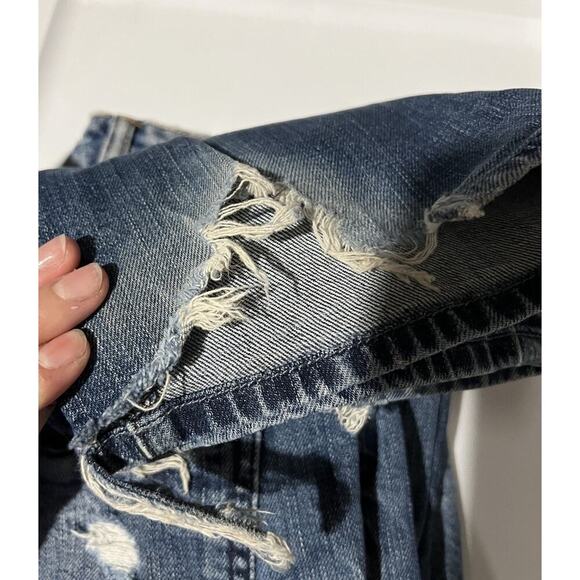 7 For All Mankind Austyn Jeans Blue Relaxed Straight Leg Size 33 Men’s - Picture 7 of 7